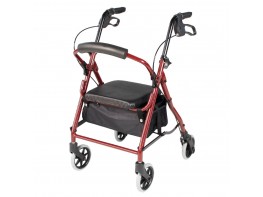 Imagen del producto Ayudas Dinámicas Andador Rollator Estrecho LOW AD185 Rojo