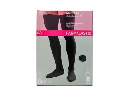 Imagen del producto Farmalastic Media Larga Caballero Normal talla XL negro