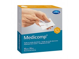 Imagen del producto Medicomp gasa suave sin tejer 10x10cm 20u