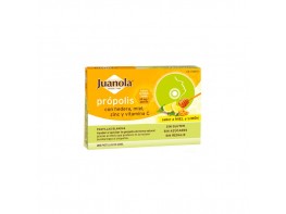 Imagen del producto Juanola propolis hiedra 24 pastillas blandas sabor a limón miel