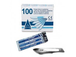 Imagen del producto HOJAS BISTURI CORYSAN ESTERIL N.21 100 U