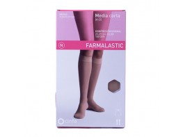 Imagen del producto Farmalastic Media Corta Cerrada Normal talla M beige