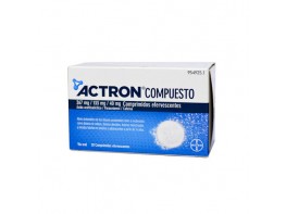 Imagen del producto Actron compuesto 267 mg/133 mg/ 40 mg 20 comp. eferv.