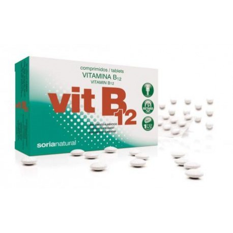 Imagen de Soria Natural vitamina B12 liberación sostenida 1000mg 200 comprimidos