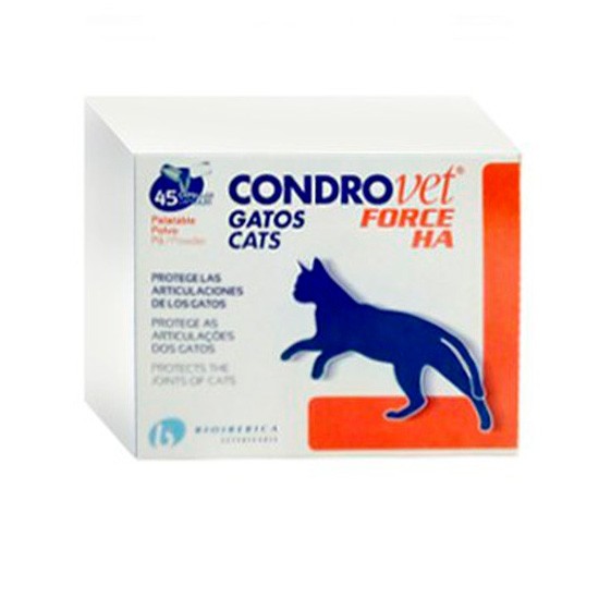 Imagen de Bioiberica Condrovet force ha gato 45 cápsulas