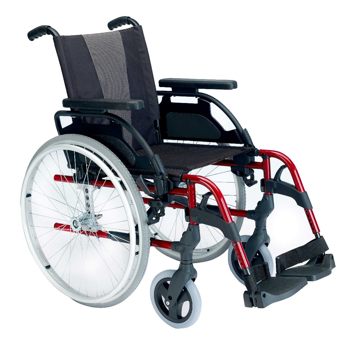 Imagen de Sunrise Medical Silla Style Ruedas Neumáticas 24 Gris 43cm