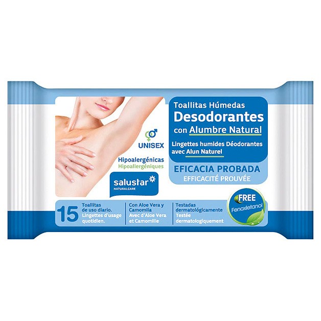 Imagen de Therascience toallitas desod. Alumbre natural 15 uds