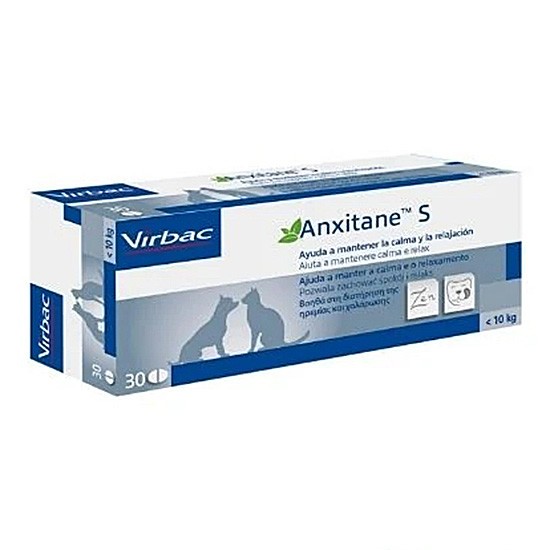 Imagen de Virbac anxitane relajante S 30 comprimidos