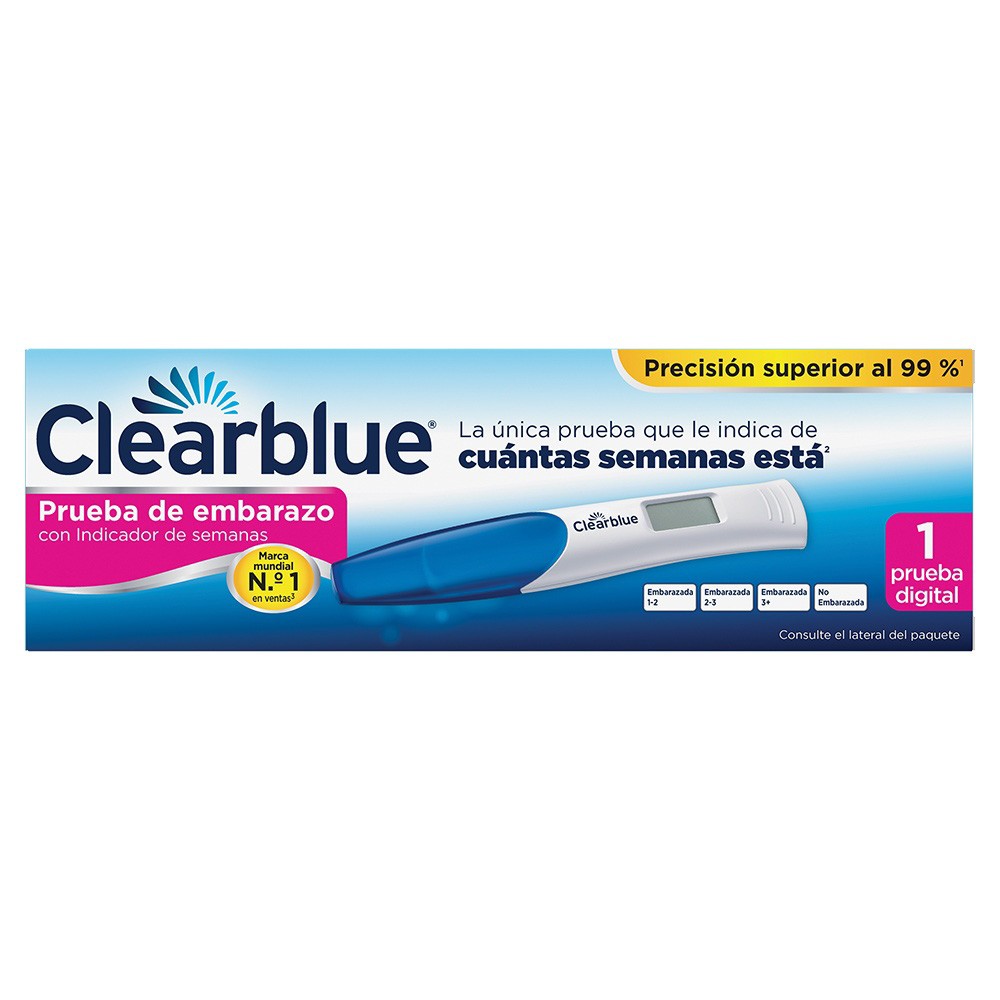Imagen de Clearblue Test Embarazo Digital con Indicador de Concepción
