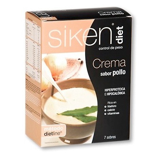 Imagen de SIKENDIET CREMA POLLO 7 SOBRES
