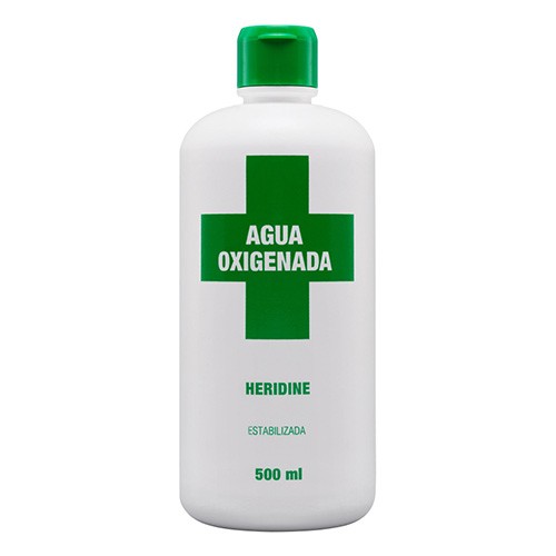 Imagen de Interapothek agua oxigenada heridine 500ml