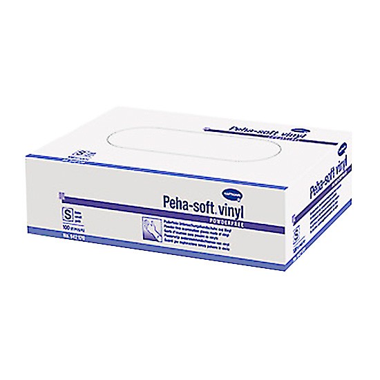 Imagen de Peha-Soft Vinyl guantes talla S 100u