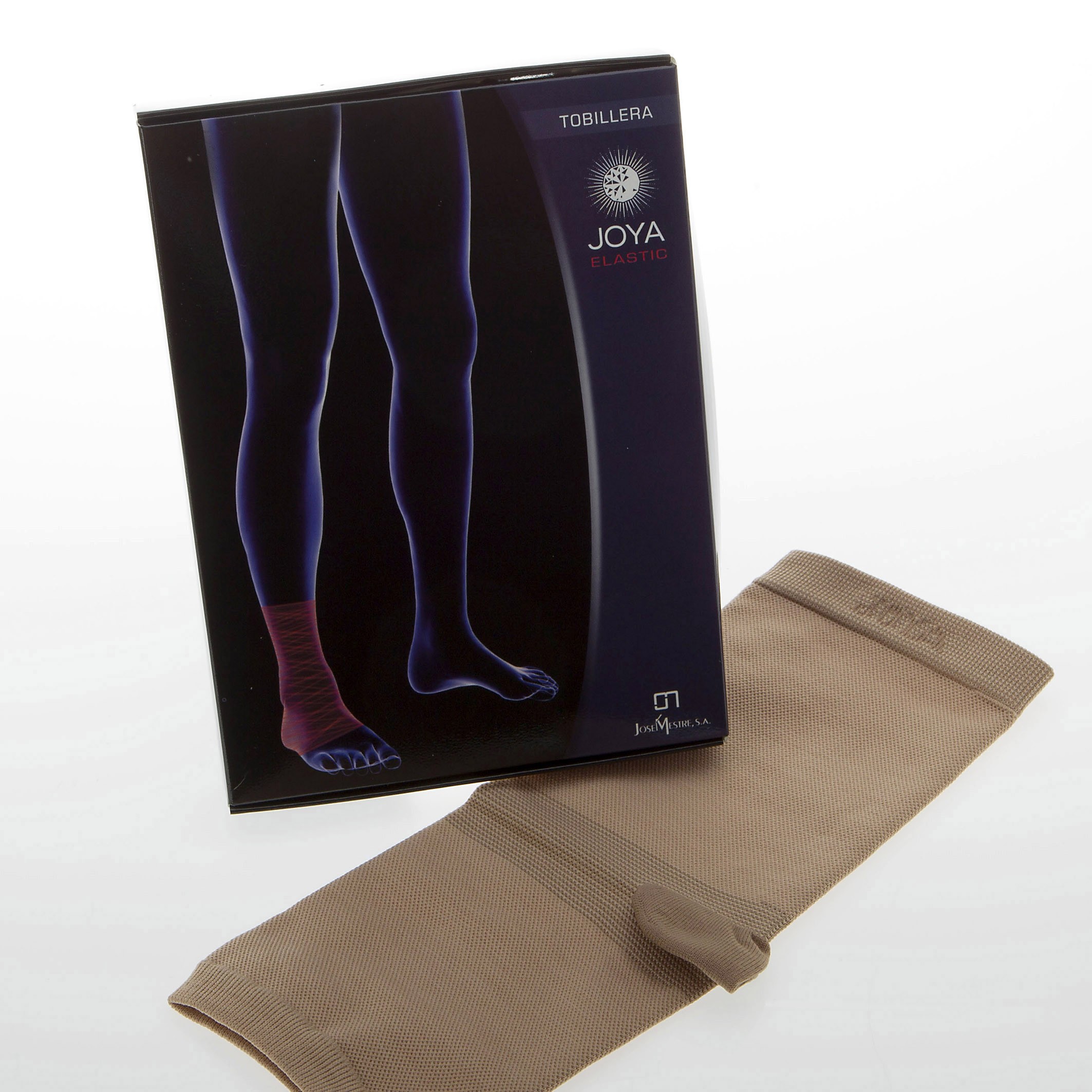 Imagen de Joya tobillera elastic beige talla M