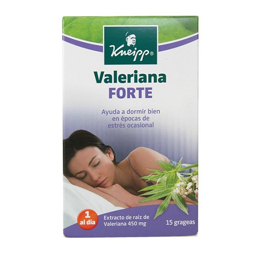 Imagen de Kneipp Valeriana Forte 450mg 15 grageas