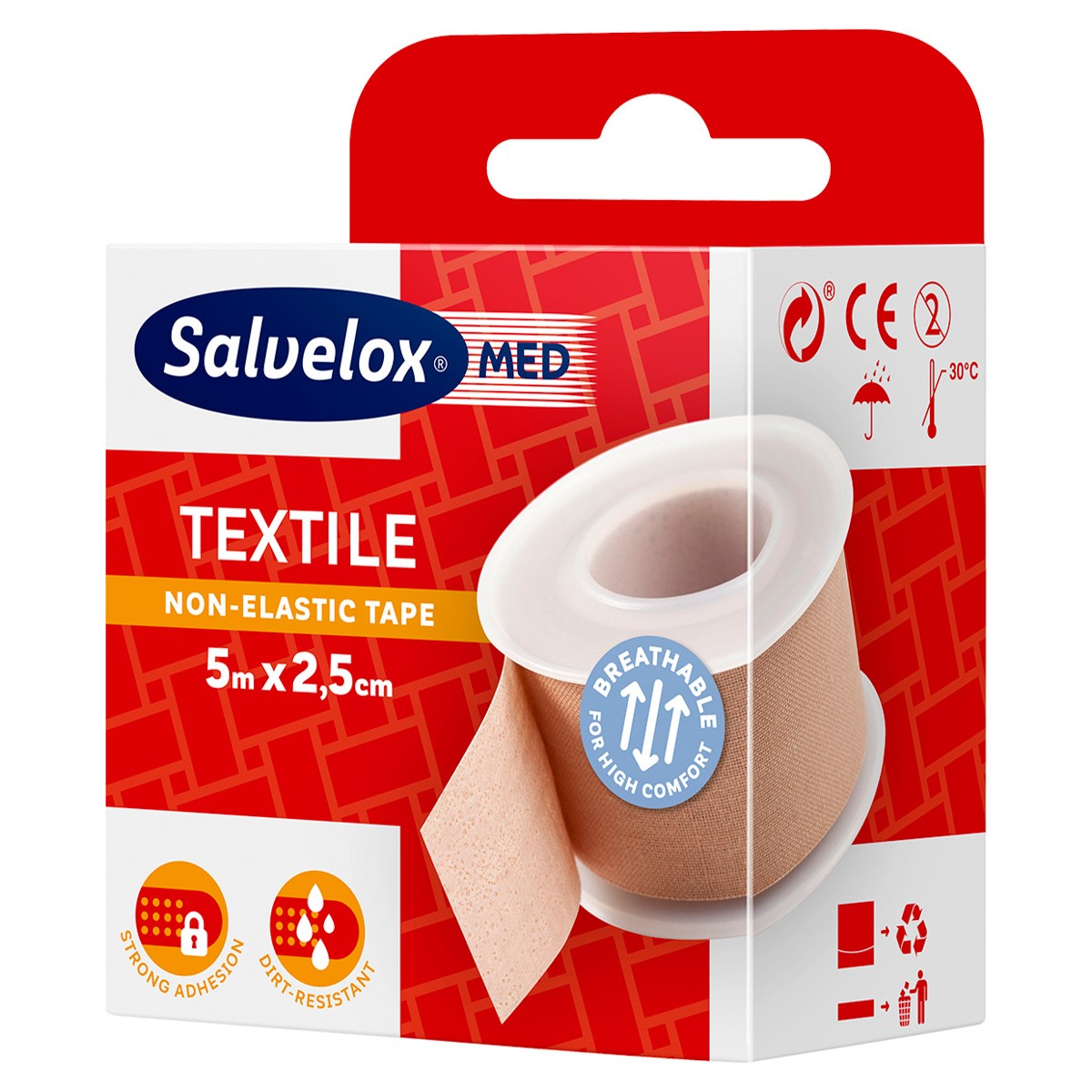 Imagen de SALVELOX ESPARADRAPO TELA PIEL 5X2,5CM