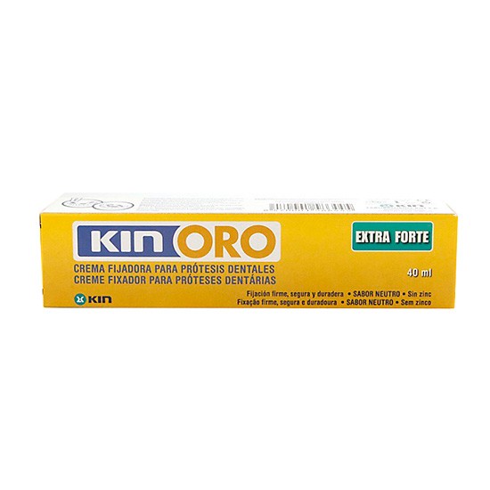 Imagen de Kin oro crema fijadora extra forte 75ml