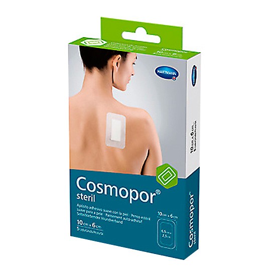 Imagen de Cosmopor Estéril 10x6cm 5 apósitos