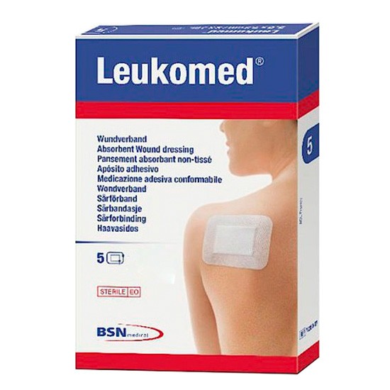 Imagen de Leukomed aposito 10 cm x 25 cm 5 uds