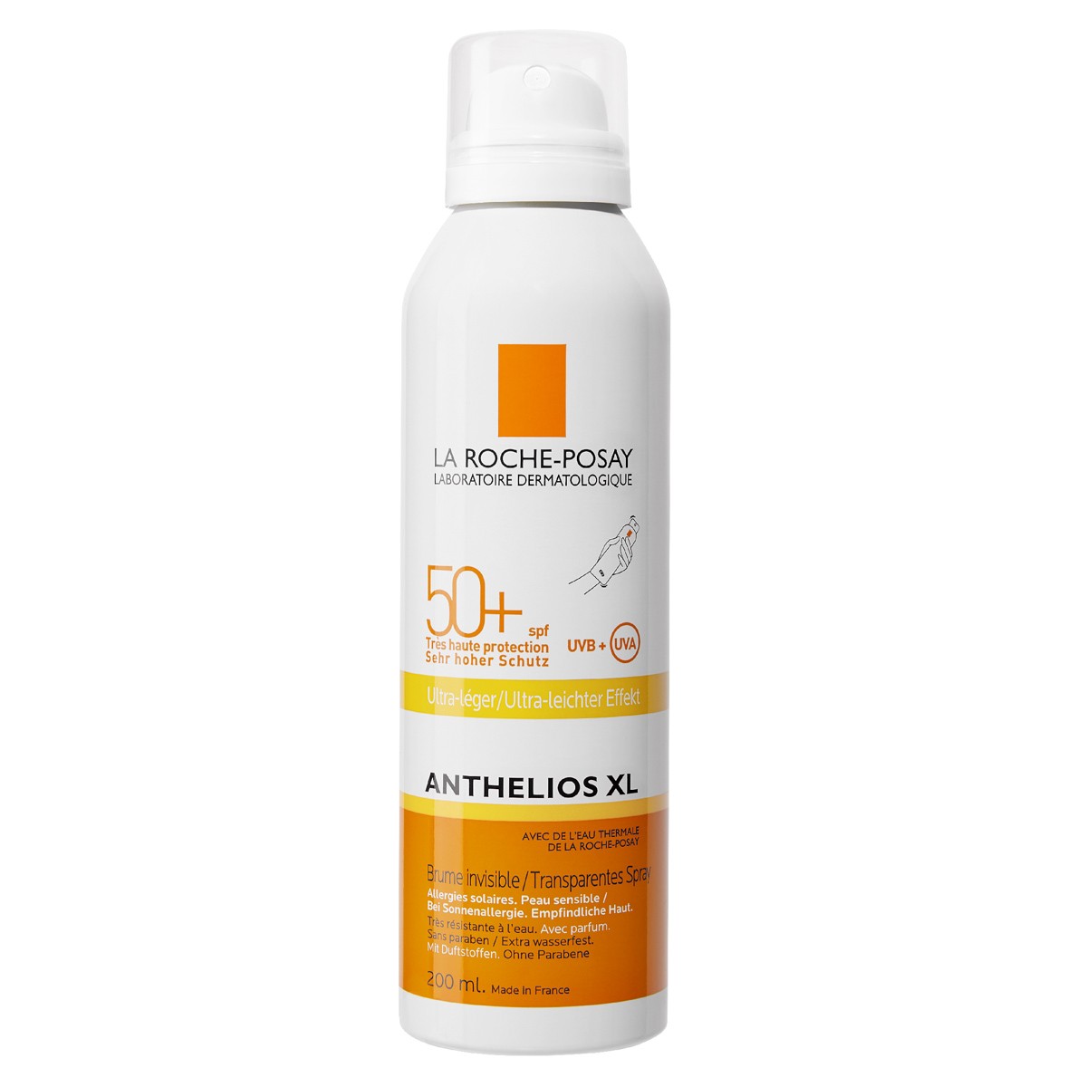 Imagen de La Roche Posay Anthelios XL bruma invisible SPF50+ 200ml