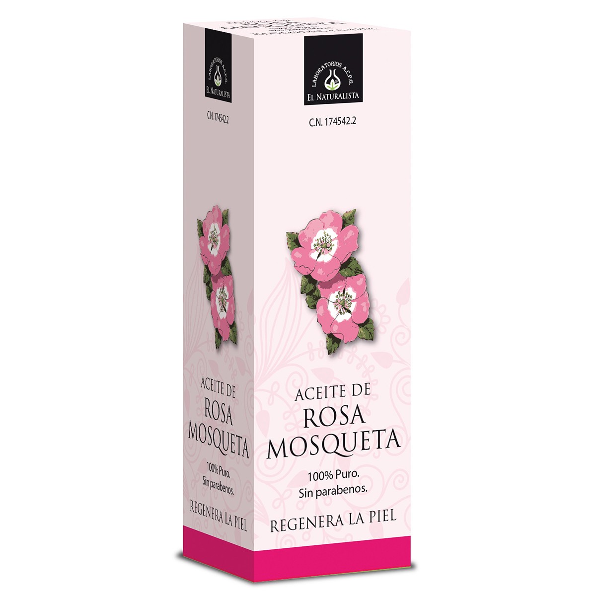 Imagen de Ac rosa mosquet 100% 30ml el naturalista