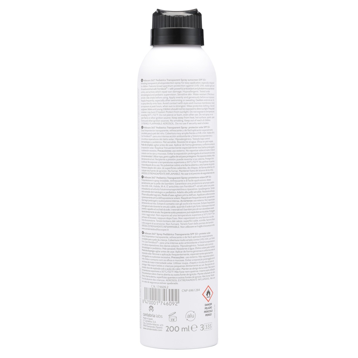 Imagen de Heliocare 360º pediatrics spray 200ml