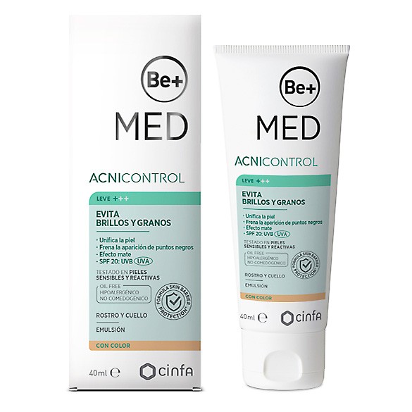 Imagen de Be+ bb cream reg.matif.f20 p/clara 40ml