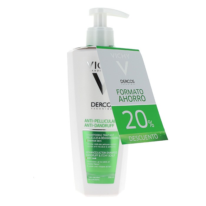 Imagen de Vichy Dercos champú anticaspa cabello seco 390ml