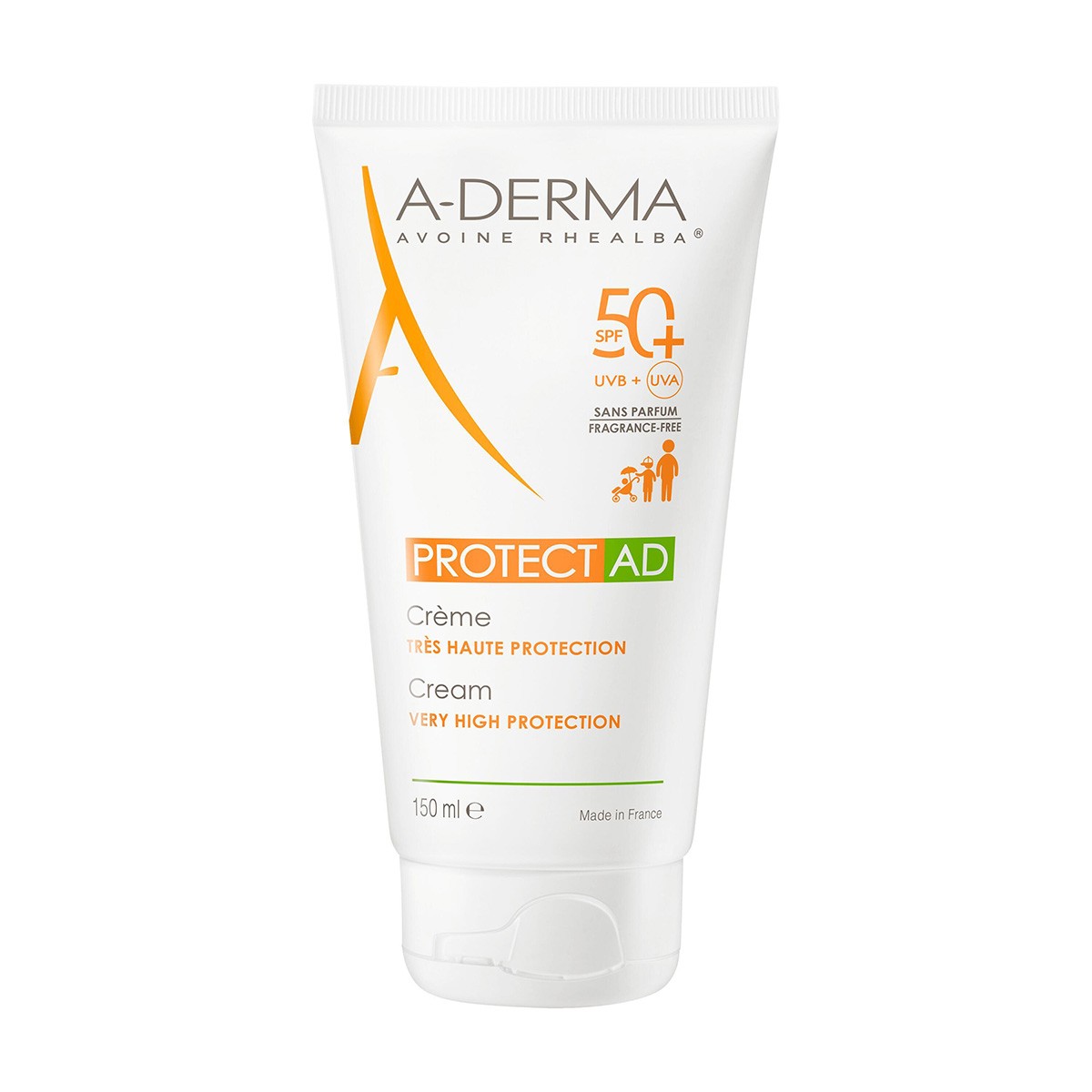 Imagen de Aderma Protect-ad piel atópica SPF-50+ 150ml