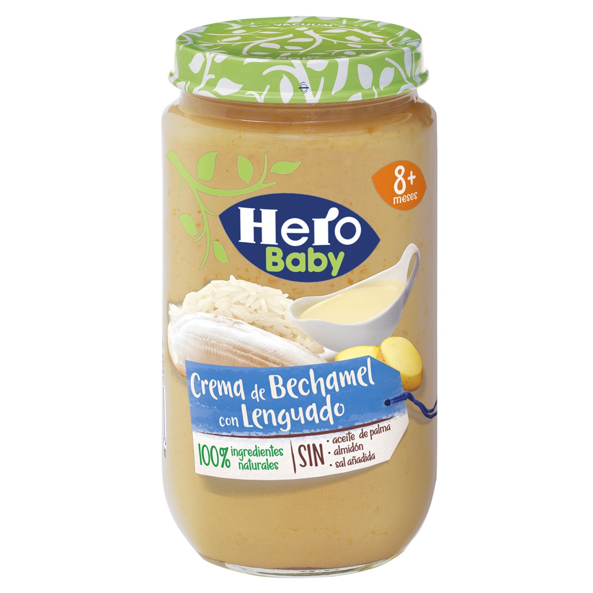 Imagen de Hero tarrito de crema bechamel con lenguado 235g
