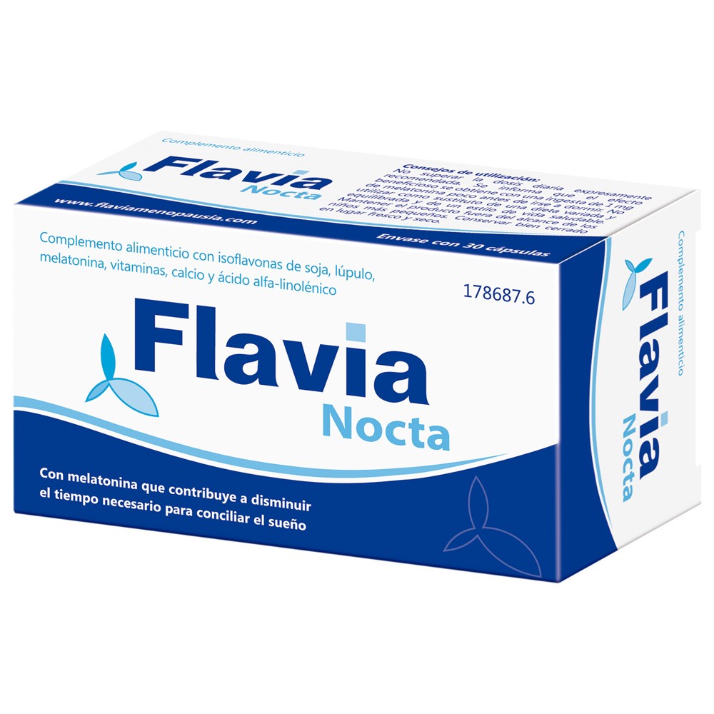 Imagen de Flavia nocta menopausia 30 cápsulas