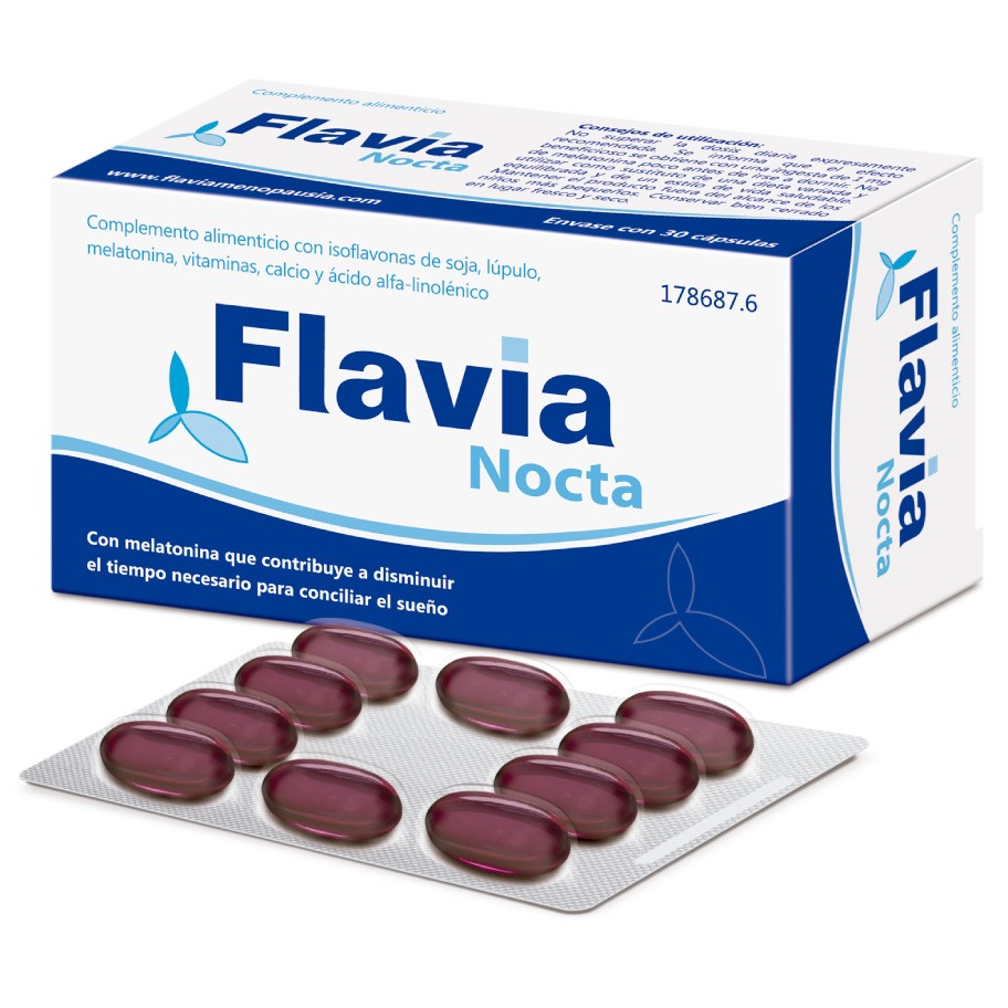 Imagen de Flavia nocta menopausia 30 cápsulas