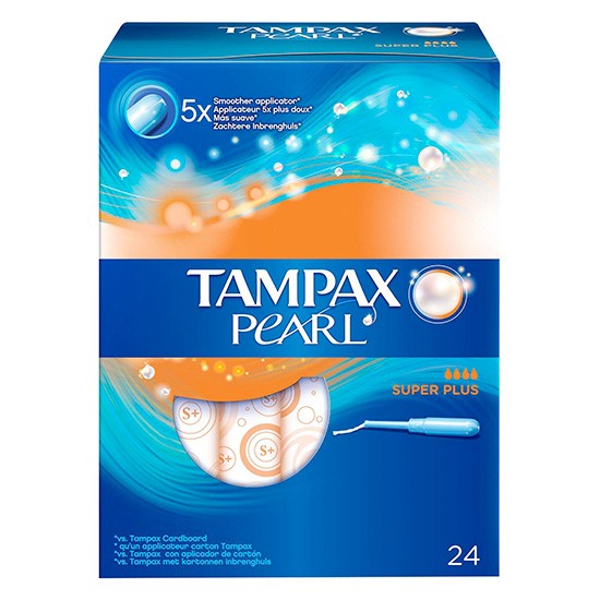 Imagen de Tampax tampones pearl superplus 24 uds