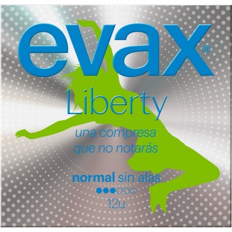 Imagen de Evax compresas liberty normal 12 uds