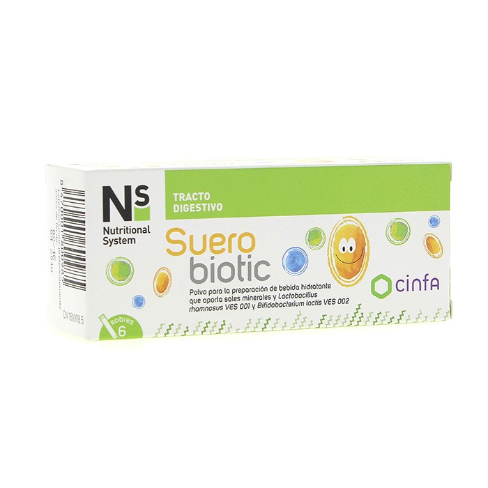 Imagen de N+S SUEROBIOTIC 6 SOBRES
