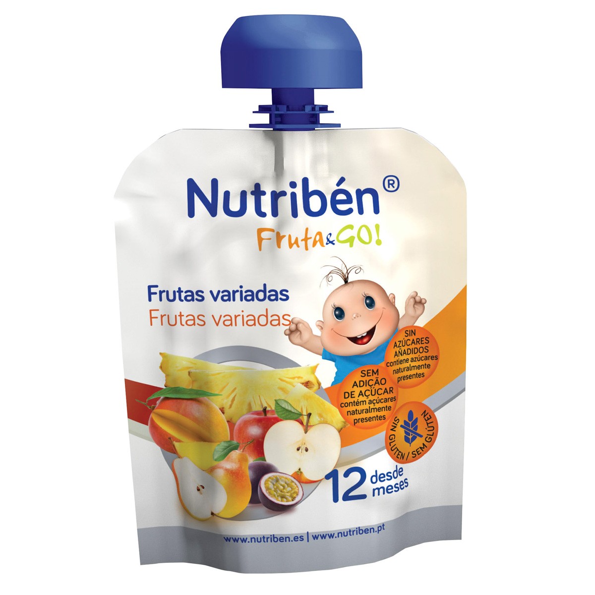 Imagen de Nutribén fruta and go! Fruta variada 23ml