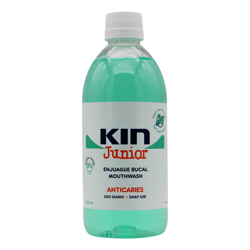 Imagen de Kin junior enjuague bucal menta  500ml