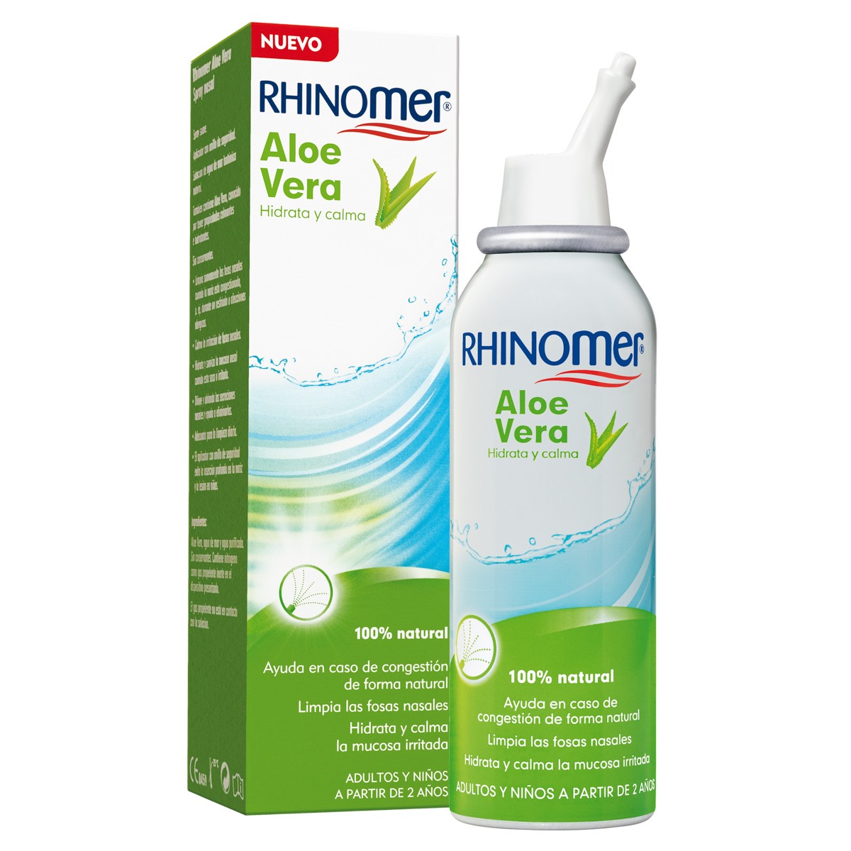 Imagen de Rhinomer aloe vera spray 100ml