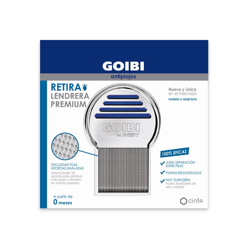 Imagen de GOIBI ANTIPIOJOS RETIRA LENDRERA PREMIUM