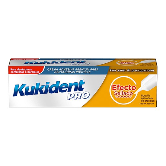 Imagen de Kukident Pro Plus Barrera Anticomida Sin Sabor 57g