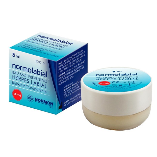 Imagen de Normon Normolabial balsamo herpes labial 8ml