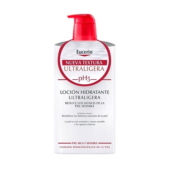 Imagen de Eucerin PH5 loción hidratante ultraligera 1l