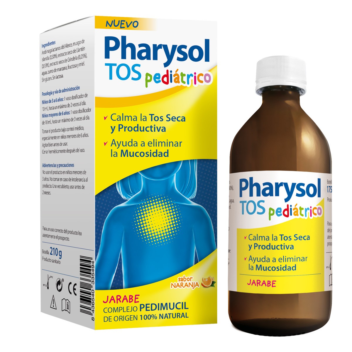Imagen de Pharysol tos pediátrico 175ml