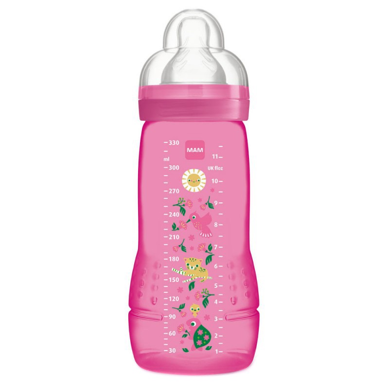 Imagen de Mam Baby baby biberon easy bottle rosa 330 ml