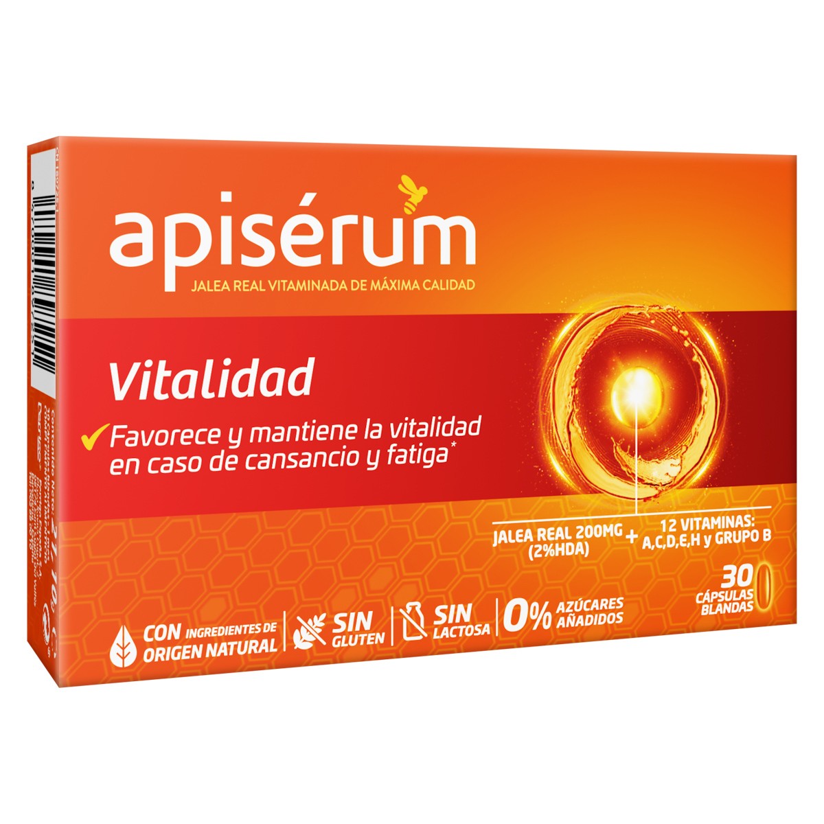 Imagen de Apiserum vitalidad 30 cápsulas