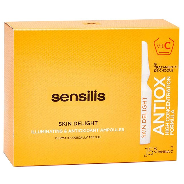Imagen de Sensilis skin delight vit C 15amp x 1,5ml