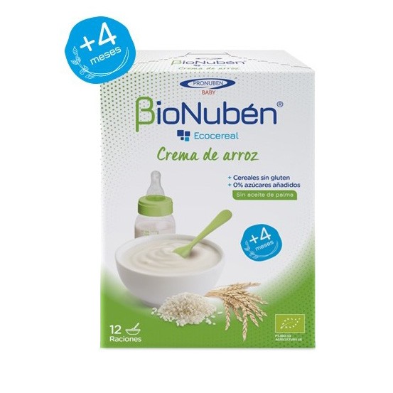 Imagen de Bionuben ecocereal crema arroz 250g