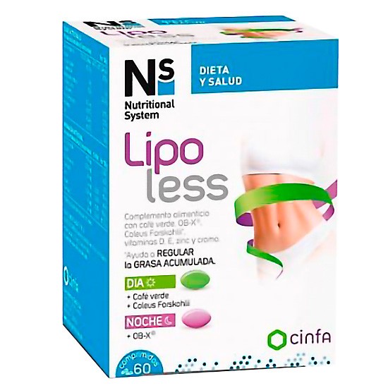Imagen de N+s lipoless 60 comprimidos