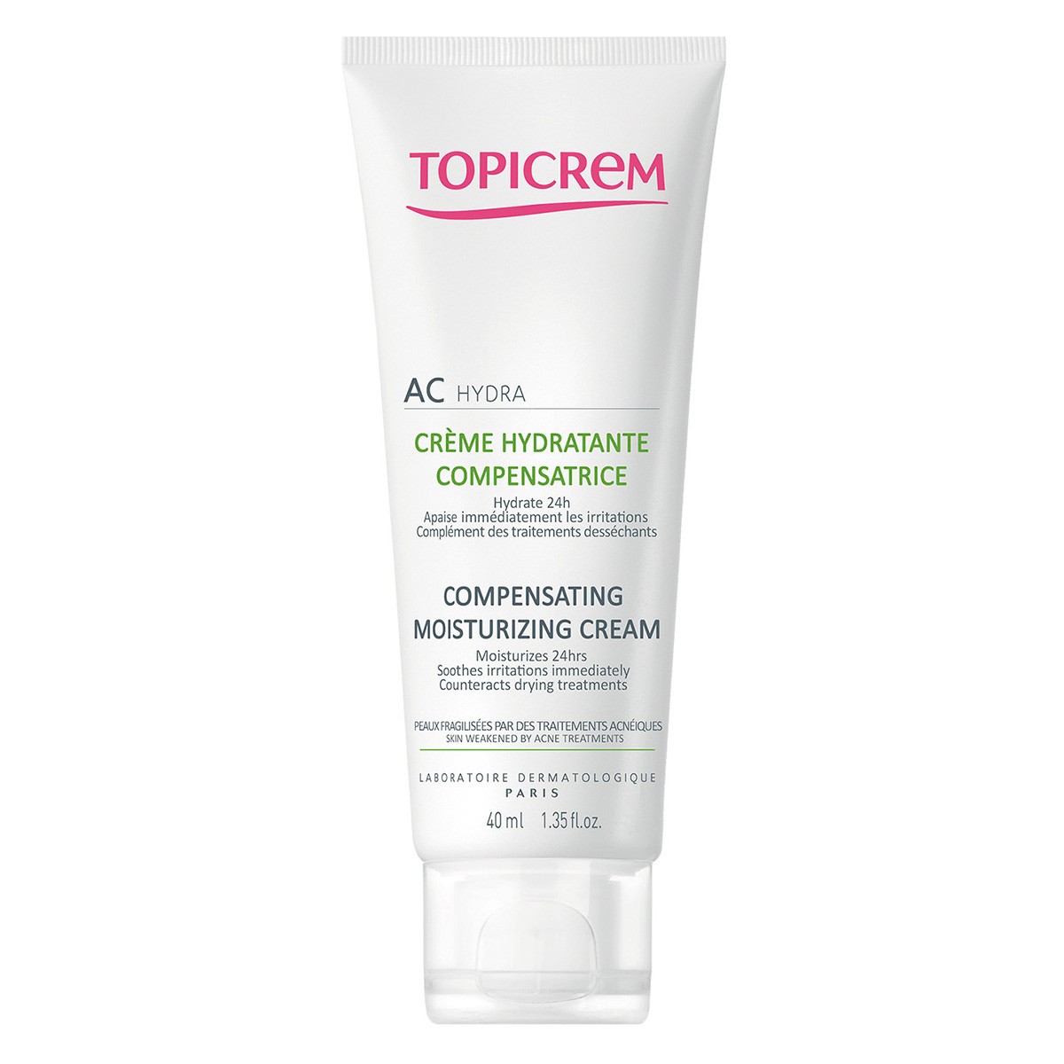 Imagen de Topicrem crema hidratante compensadora pieles grasas 40ml