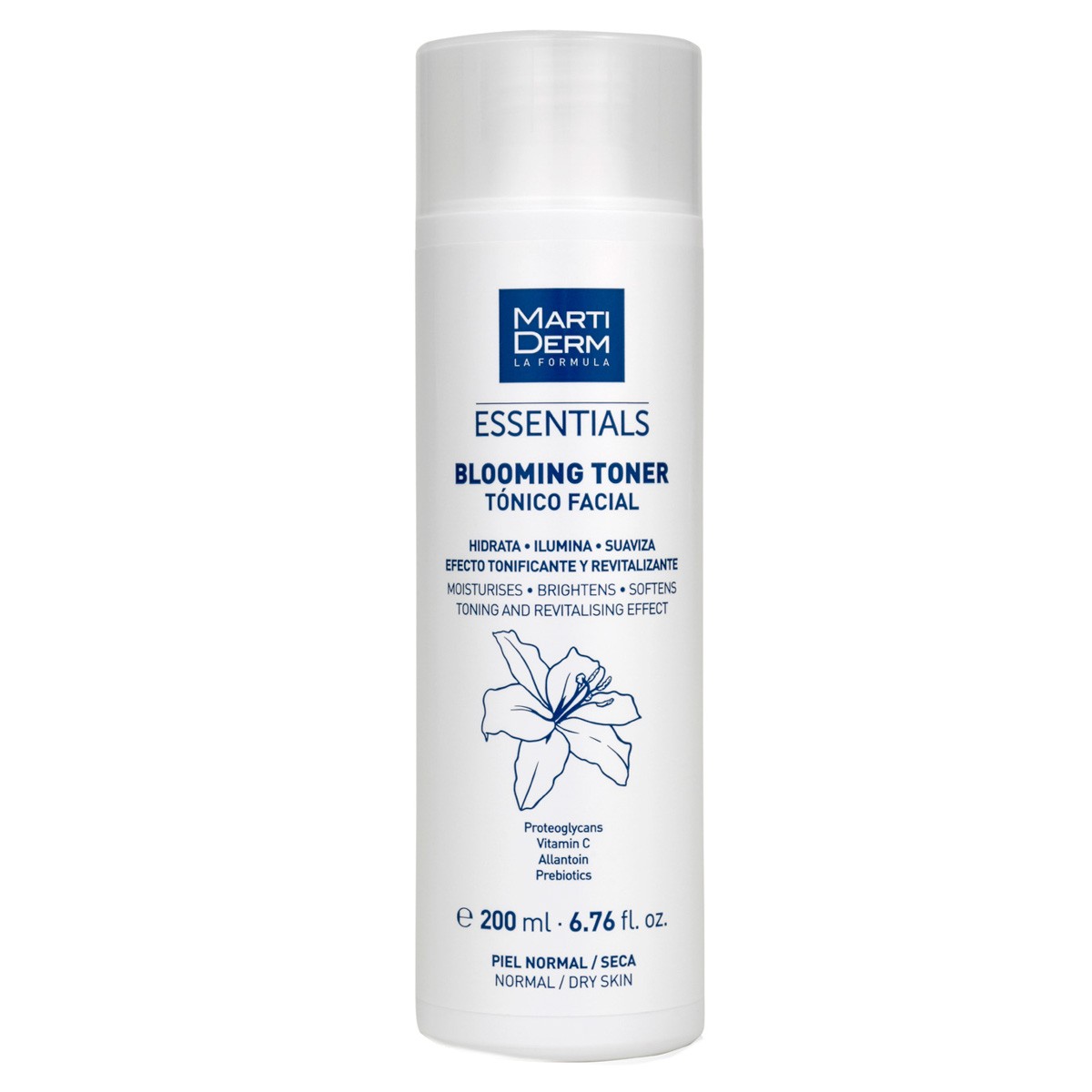 Imagen de MartiDerm Essentials Blooming Toner Piel Normal/Seca 200 ml