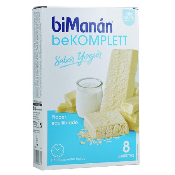 Imagen de Bimanan barritas yogur 8uds